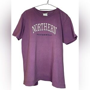 Vintage 1990’s Purple Northern Reflections Northern Authentic T-Shirt